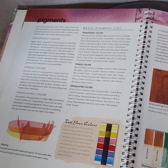 Watercolor Essentials Hands on Techniques for Exploring Watercolor Book with DVD - Picture 12 of 16